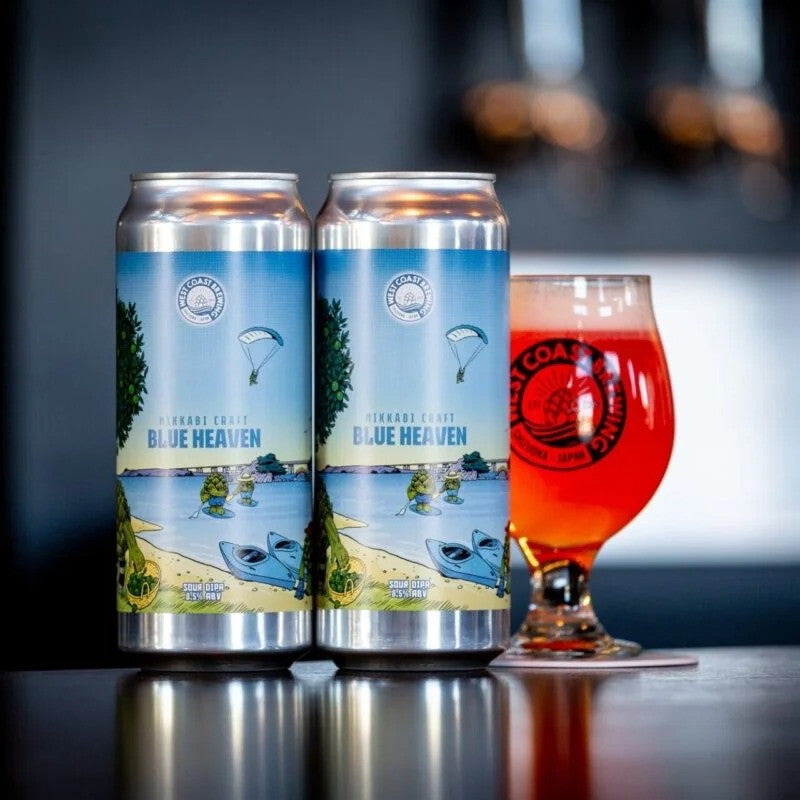 West Coast Blue Heaven Can 500ml　ウェスト コースト ブルー ヘブン
