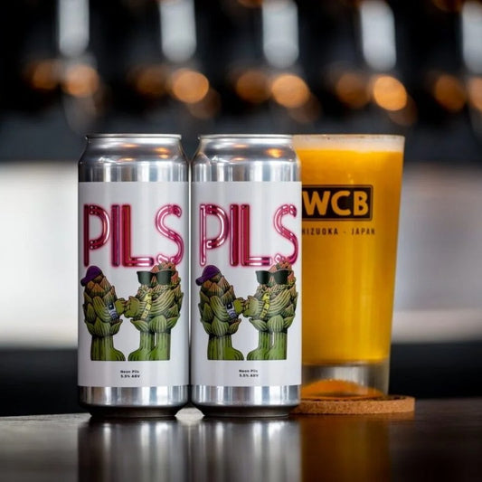 West Coast Neon Pils Can 500ml　ウェスト コースト ネオン ピルス