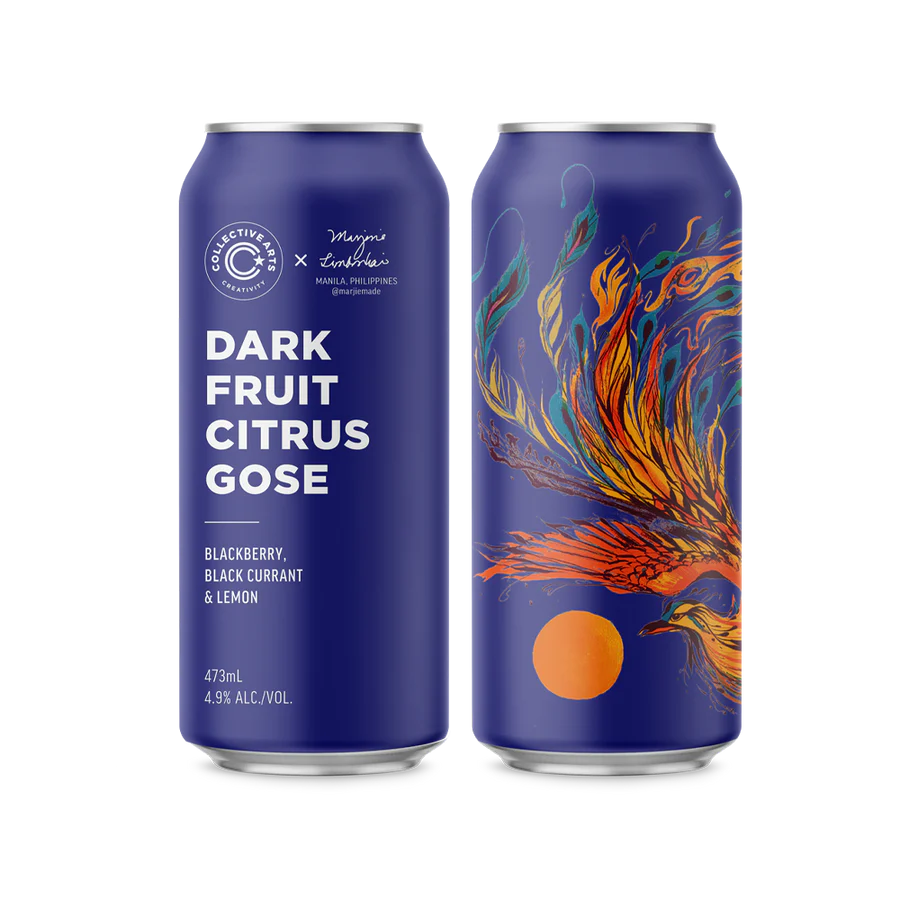 Collective Arts Darkfruit Citrus Gose Can 473ml　コレクティブアーツ ダークフルーツシトラスゴーザ
