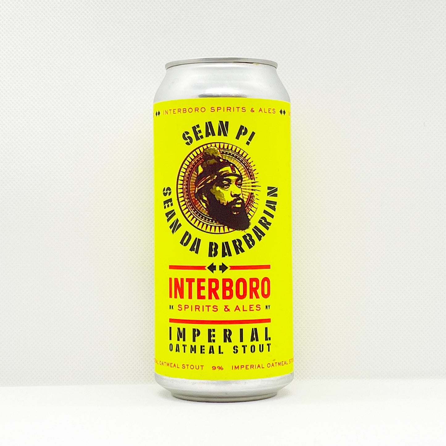 Interboro Sean Da Barbarian Sean P! Imperial Oatmeal Stout Can 473ml　インターボロ