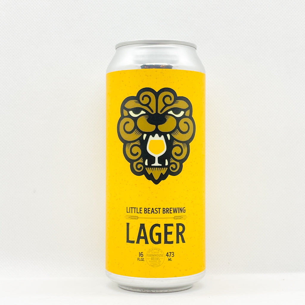 Little Beast Lager Can 473ml