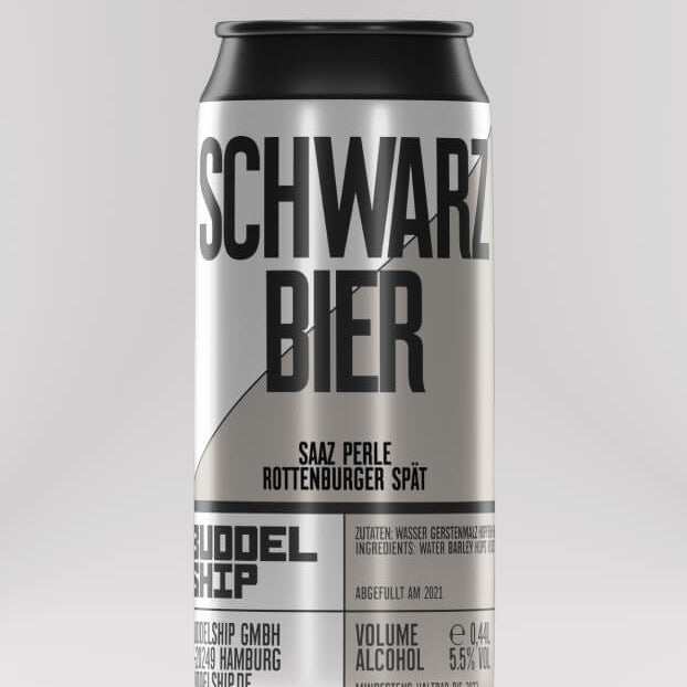 Buddelship Batch 6  Schwarz Saaz Perle Can 440ml