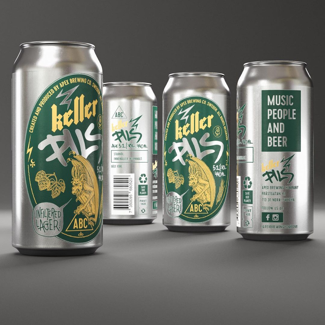 Apex Brewing Company Keller Pils Can 440ml