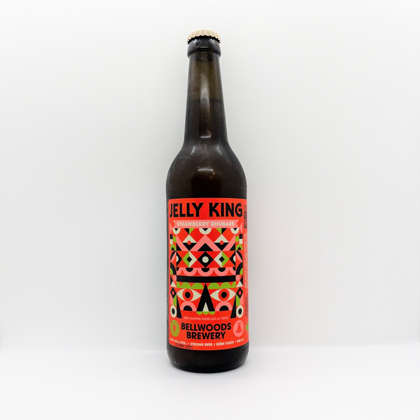 Bellwoods Jelly King Strawberry Rhubarb Bottle 500ml　ベルウッズ ジェリーキング ストロベリー ルバーブ