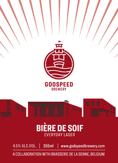 Godspeed Biere de Soif Can 355ml　ゴッドスピード ビエール ド ソワフ