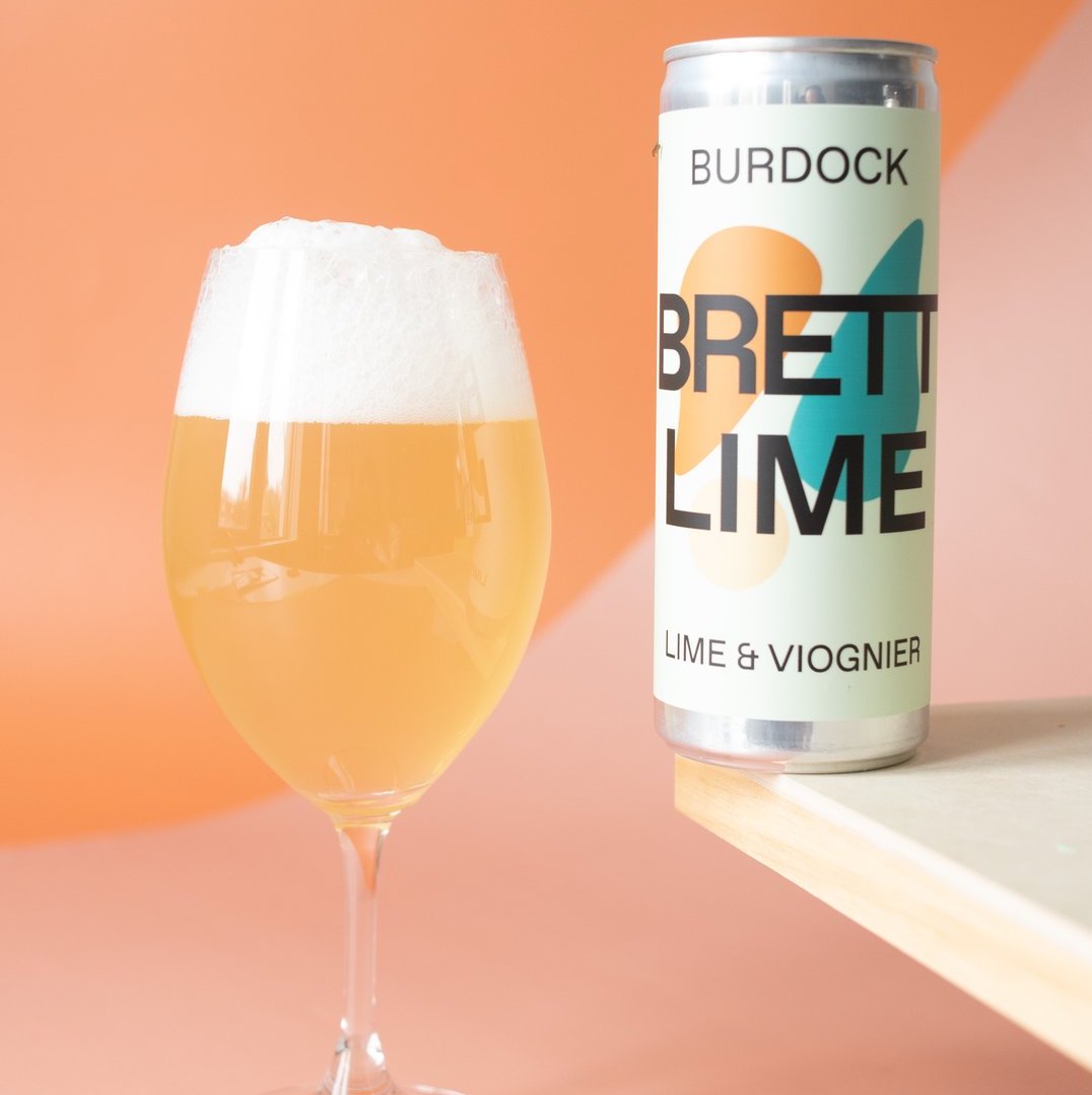 Burdock Brett Lime Can 250ml　バーダック ブレットライム