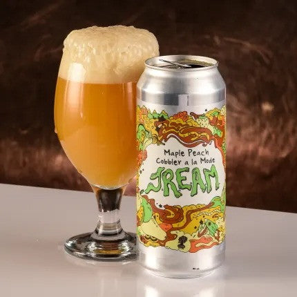 Burley Oak Maple Peach Pear Cobbler a la Mode Can 473ml　バーリー オーク メープル ピーチ ピア― コブラ― ア ラ モード