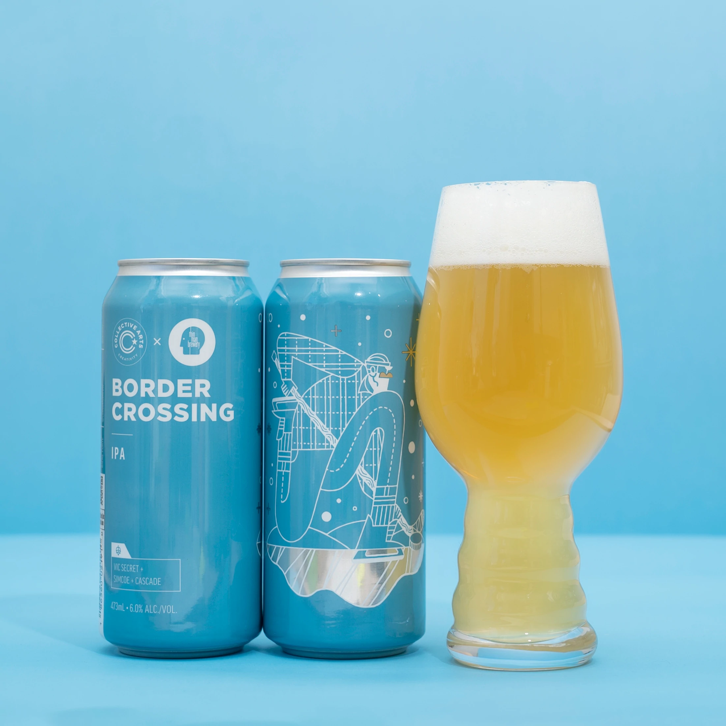 Collective Arts Border Crossing Can 473ml　コレクティブアーツ ボーダークロッシング