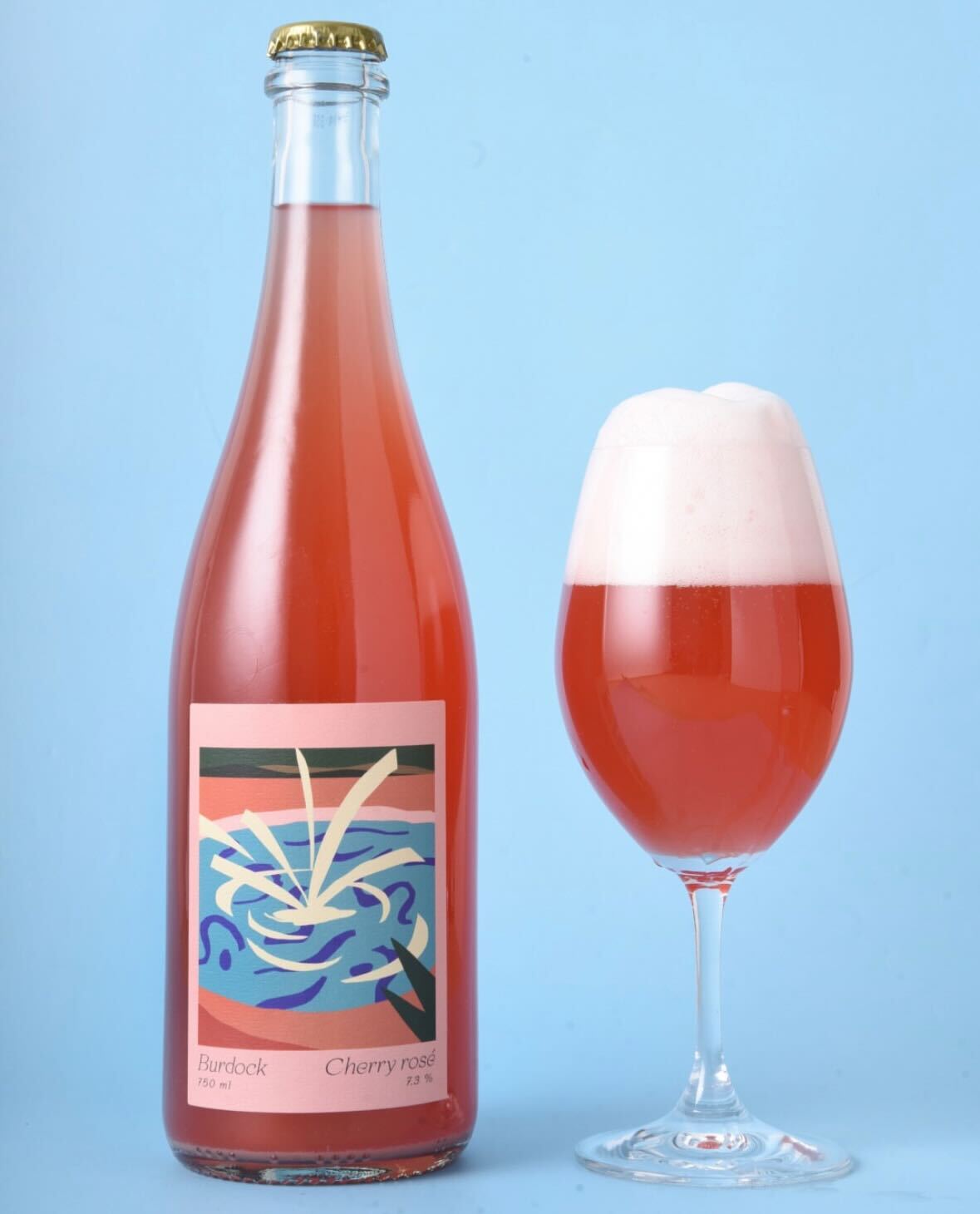 Burdock Cherry Rose Bottle 750ml　バーダック チェリー ローズ