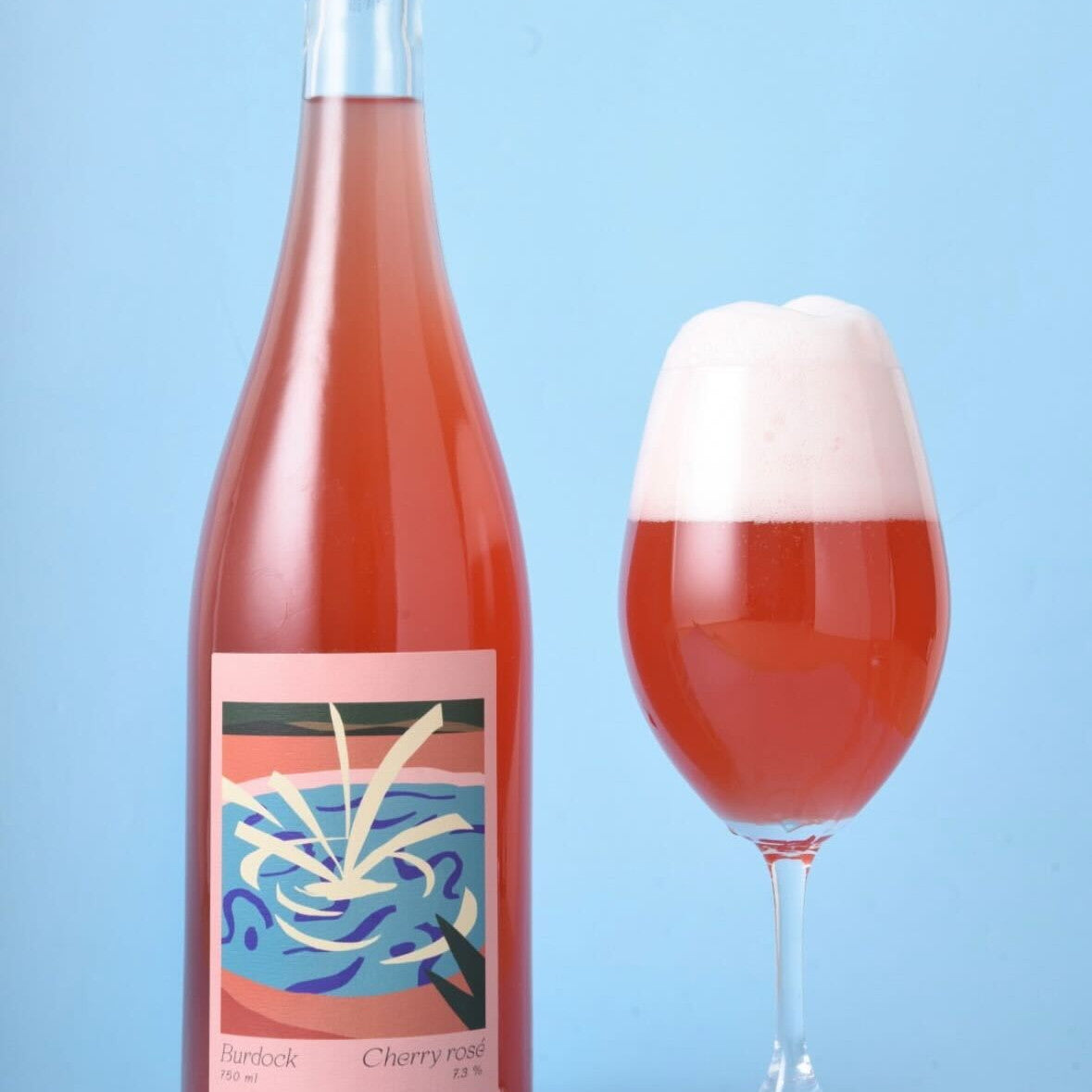 Burdock Cherry Rose Bottle 750ml　バーダック チェリー ローズ