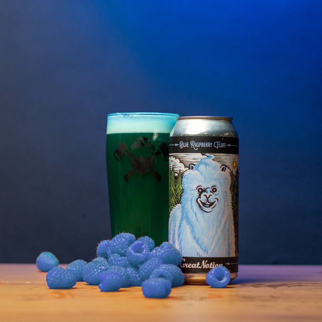 Great Notion Blue Raspberry Fluff Can 473ml