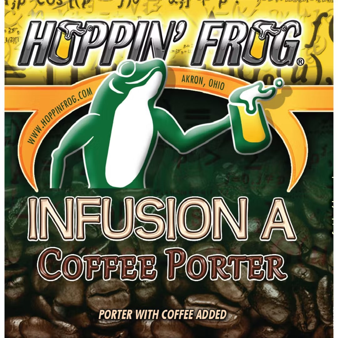 Hoppin'Frog Peanut Butter Chocolate Coffee Porter Can 473ml