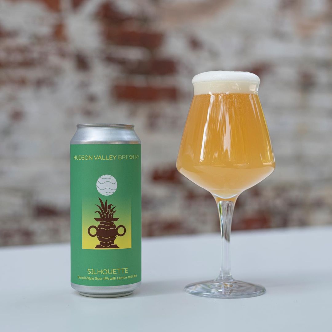 Hudson Valley Silhouette Lemon Lime Can 473ml