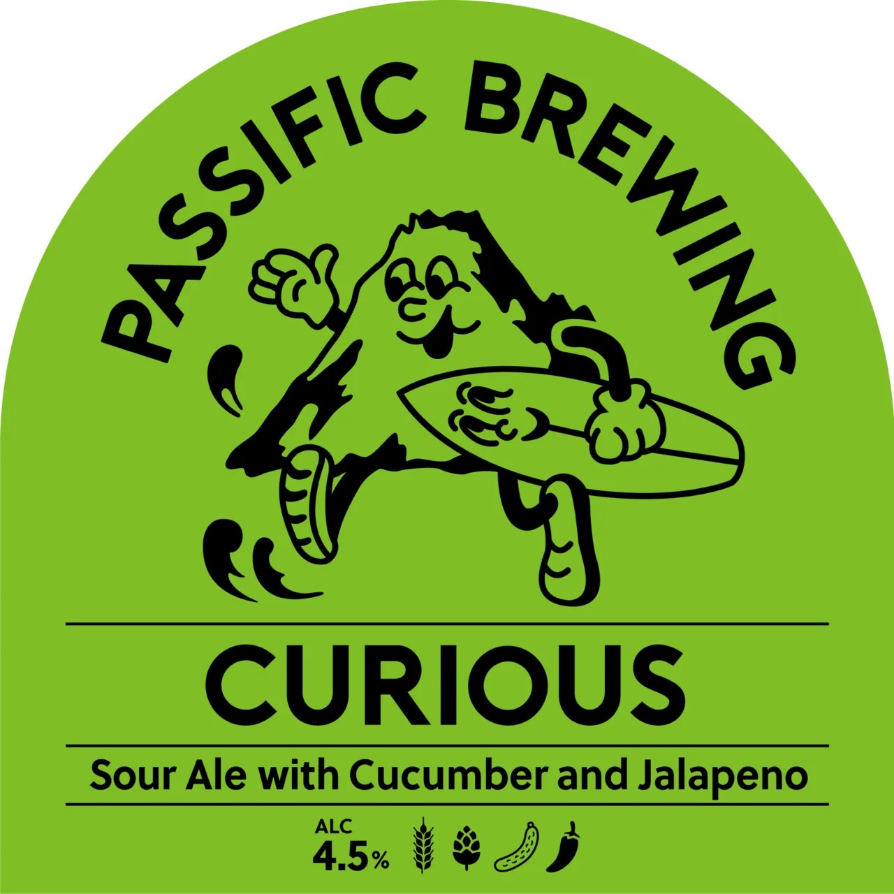 Passific Curious Can 350ml　パシフィック キューリアス　※他の商品とあわせて4本以上のご購入をお願いします。
