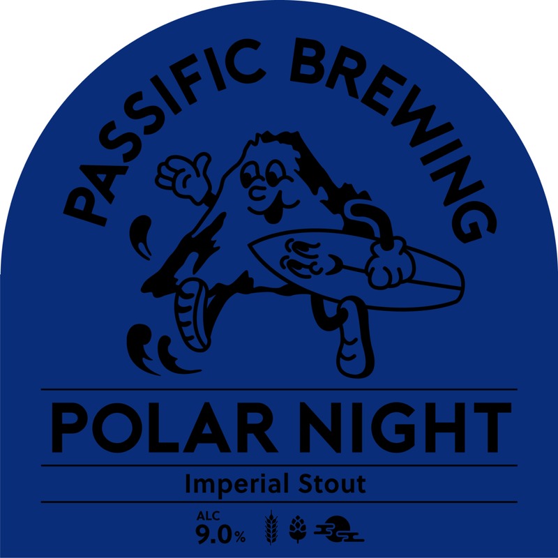 Passific Polar Night Can 350ml　パシフィック ポーラー ナイト　※他の商品とあわせて4本以上のご購入をお願いします。