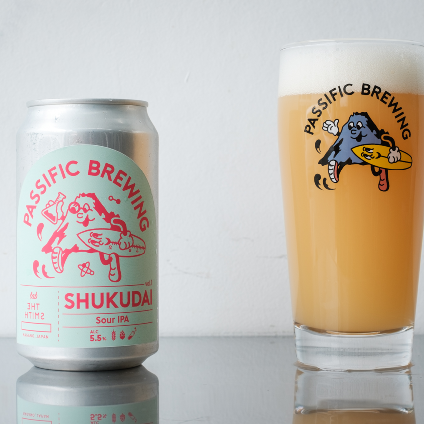 Passific Shukudai Can 350ml　パシフィック シュクダイ　※他の商品とあわせて4本以上のご購入をお願いします。