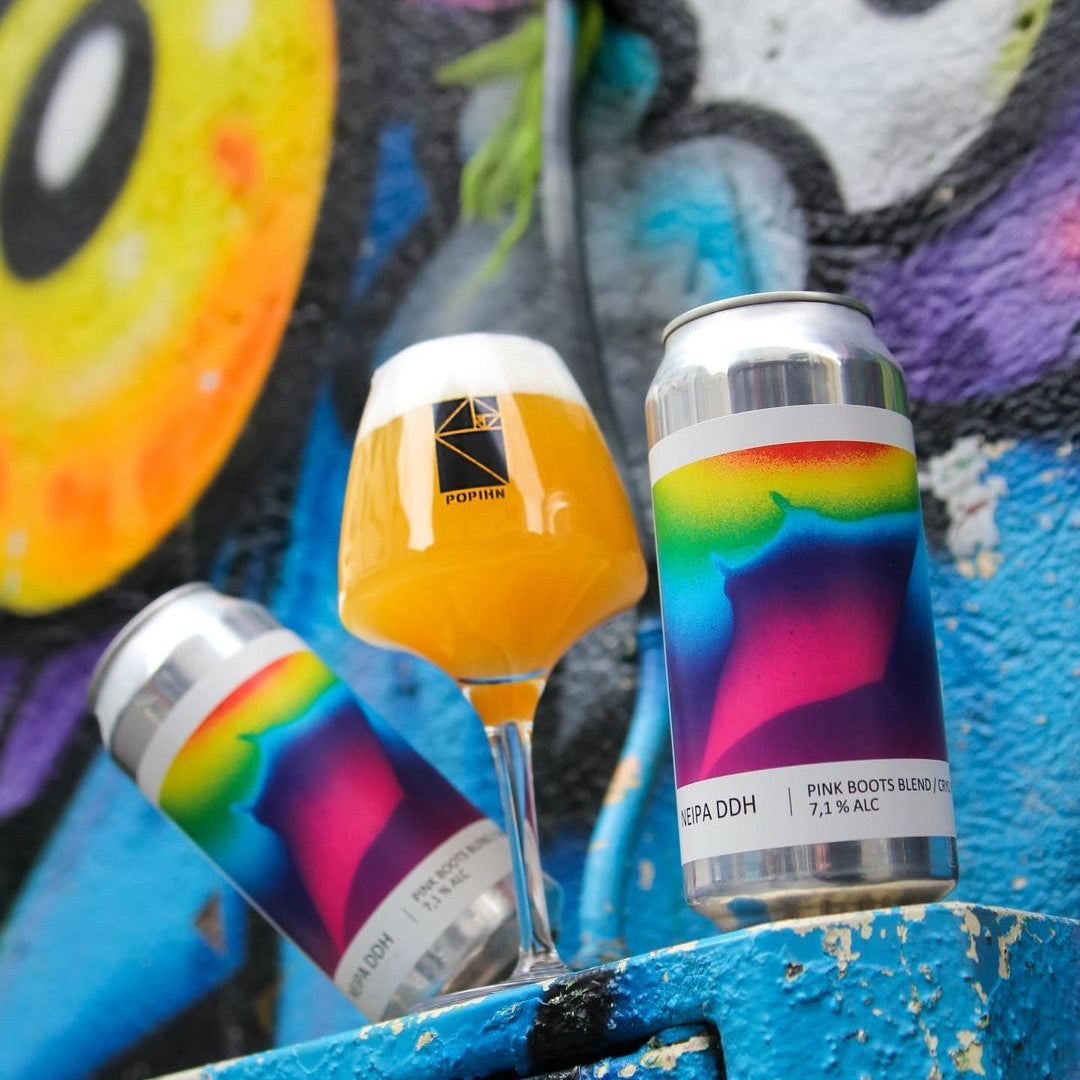 Popihn NEIPA DDH Pink Boots Blend Can 440ml