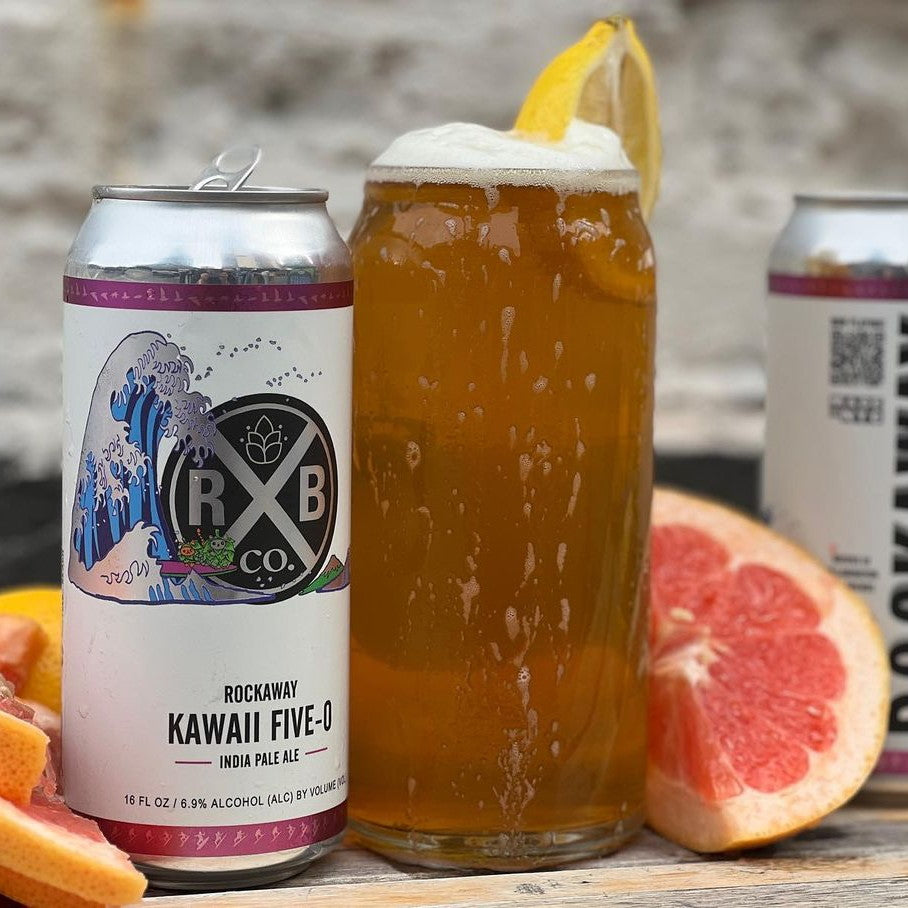 【West Coast Brewing コラボ】Rockaway Kawaii Five-O Can 473ml　ロッカウェイ カワイイ ファイブ-O　※お一人様２本まで