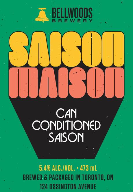 Bellwoods Saison Maison Can 473ml　セゾンメゾン