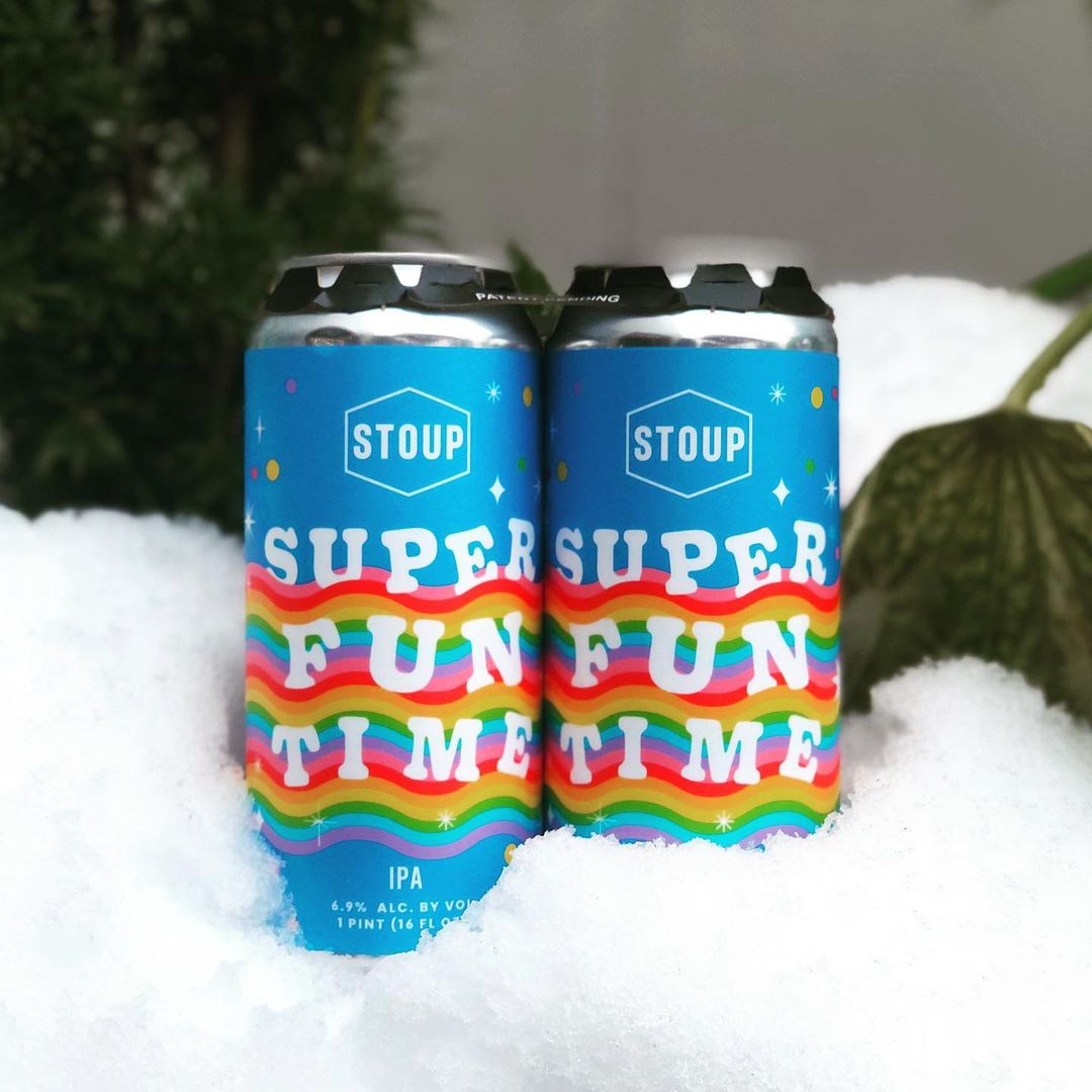 Stoup Super Fun Time Can 473ml　ストゥープ スーパー ファン タイム