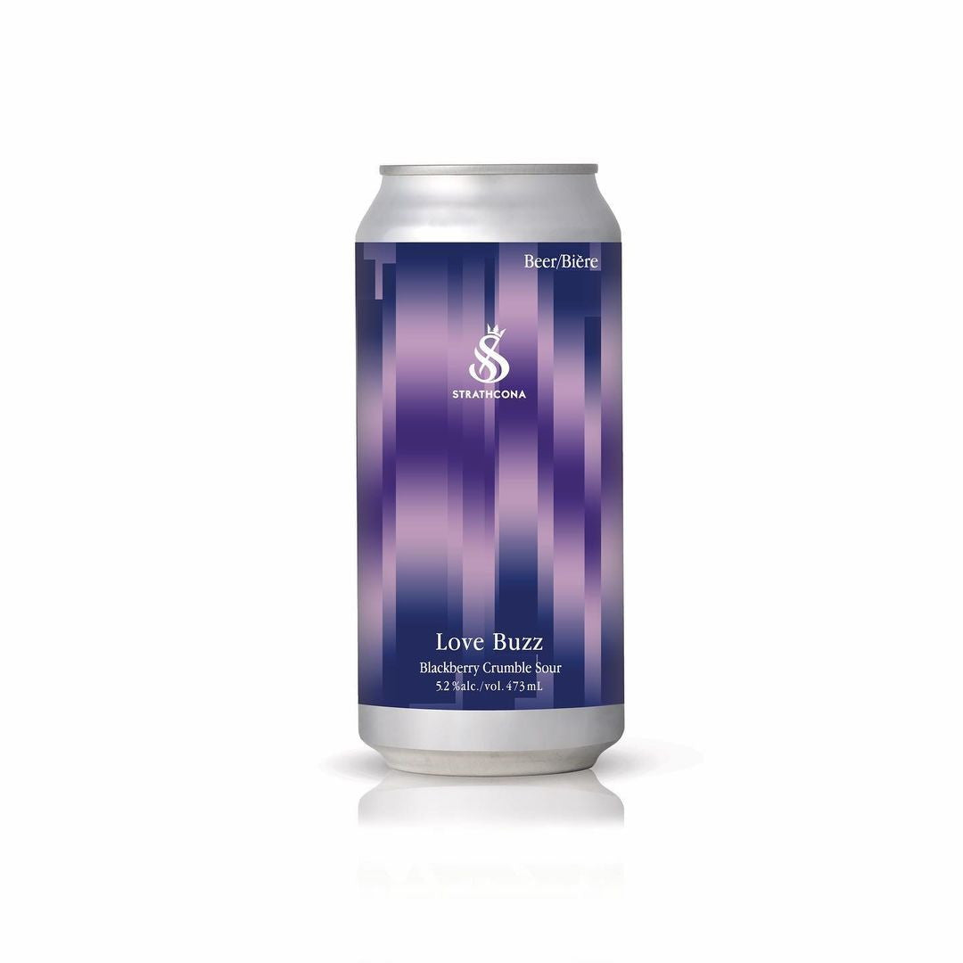 Strathcona Love Buzz Blackberry Crumble Sour Can 473ml