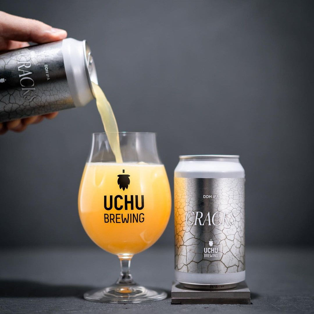 うちゅうブルーイング CRACKS Can 350ml　うちゅう クラックス　※お一人様１本まで、その他の商品と合わせて合計で4本以上のご購入をお願い致します。