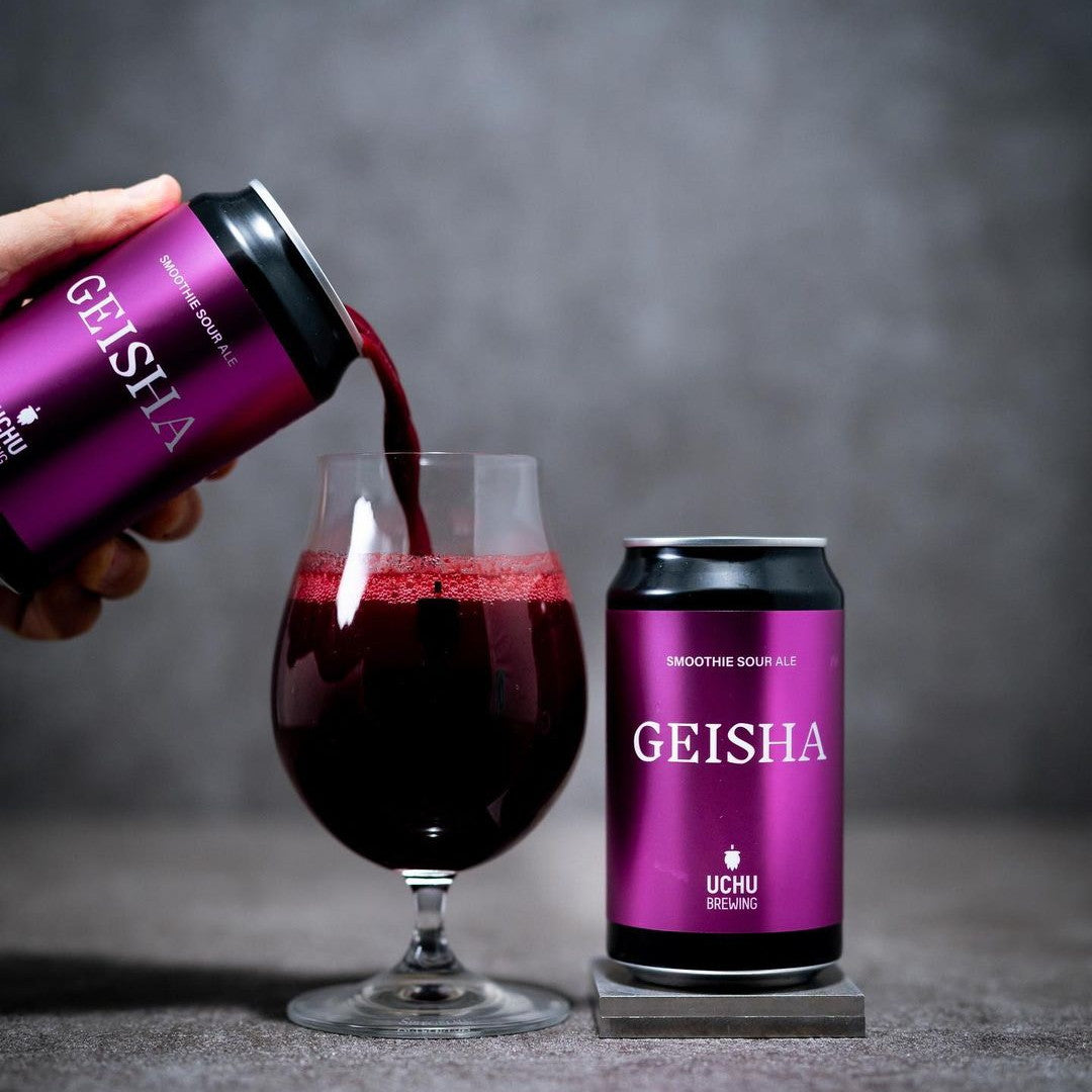 うちゅうブルーイング GEISHA Can 350ml　うちゅう ゲイシャ　※お一人様1本まで、その他の商品と合わせて合計で4本以上のご購入をお願い致します