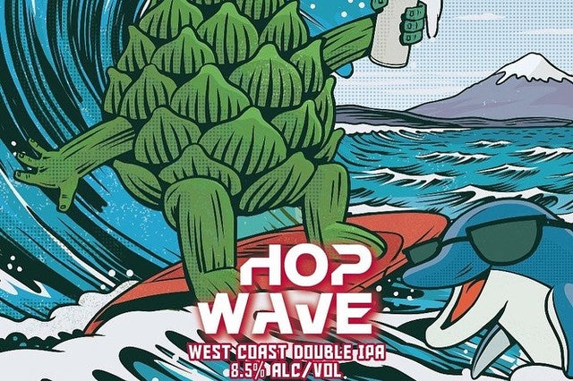 West Coast Hop Wave Can 500ml　ウェスト コースト ホップ ウェーブ