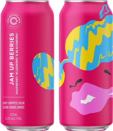 Collective Arts Jam Up Berries Can 473ml　コレクティブアーツ ジャムアップベリーズ