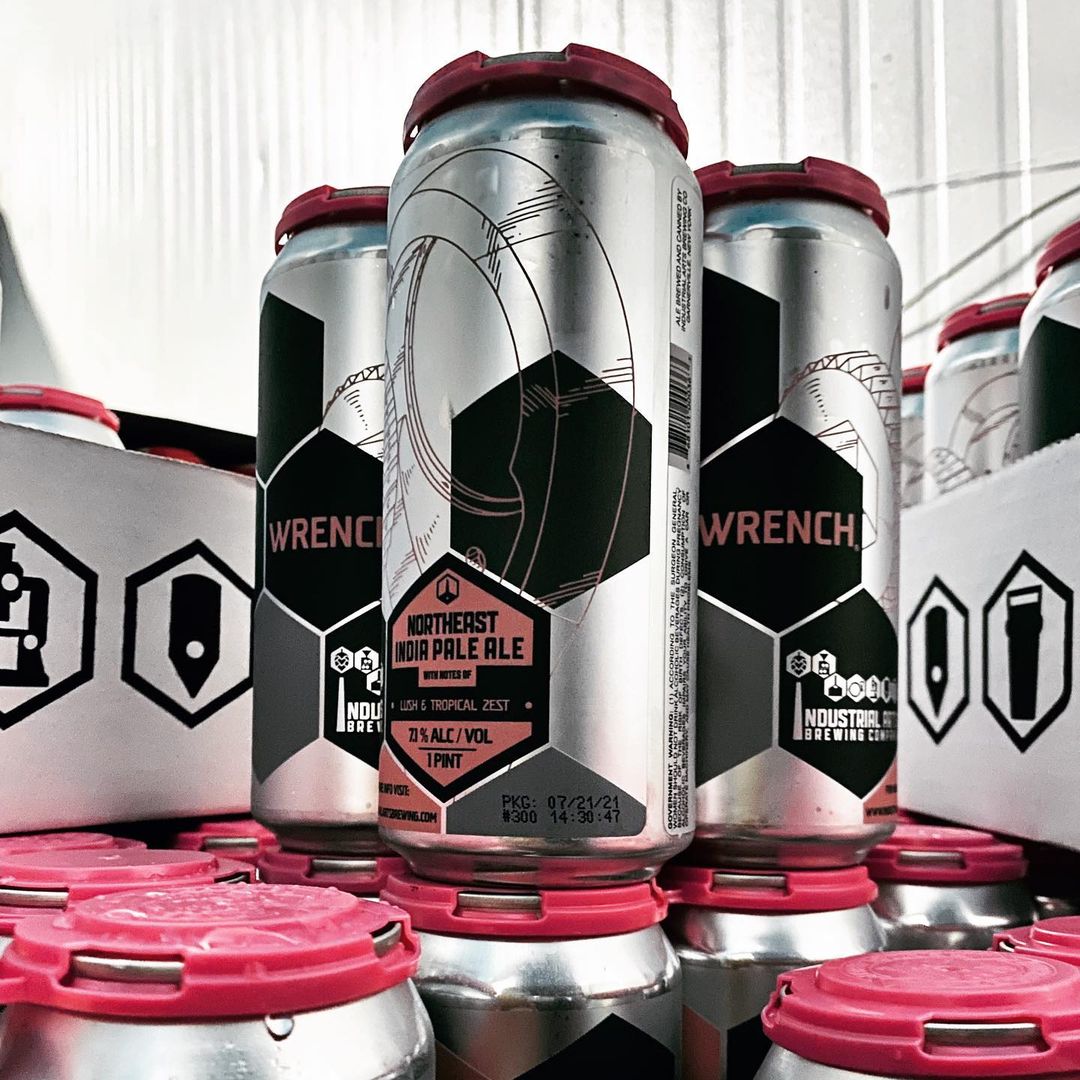 Industrial Arts Wrench Can 473ml　インダストリアル アーツ レンチ