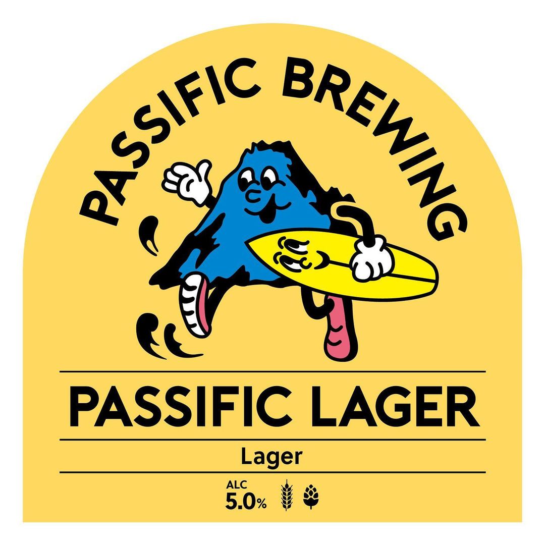 Passific Lager Can 350ml　パシフィック ラガー　※他の商品とあわせて4本以上のご購入をお願いします。